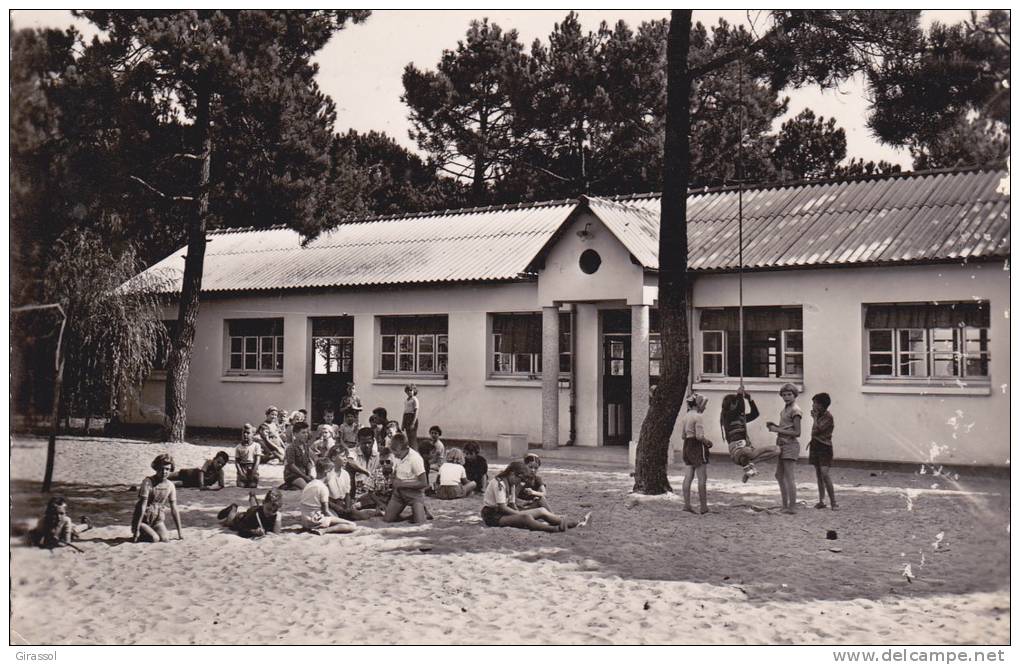 CPSM SAINT HILAIRE DE RIEZ VENDEE COLONIE DE VACANCES DE LA VILLE DE GAGNY  REFECTOIRE - Saint Hilaire De Riez