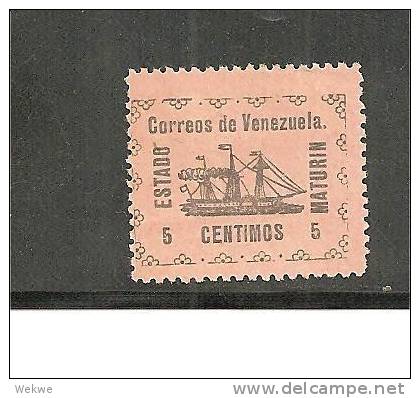 Ven.Mi.034 /  Revolution1905  MATURIN,   MH, Mit Falz - Venezuela