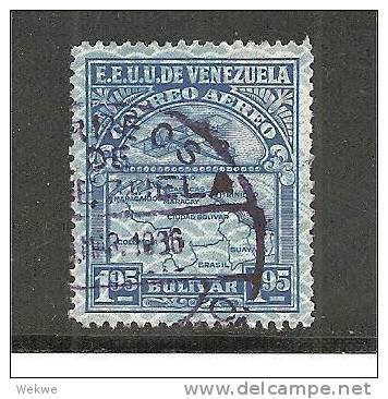 Ven.Mi.163 /  VENEZUELA - Flugpost   1.95 B. (1932). - Venezuela