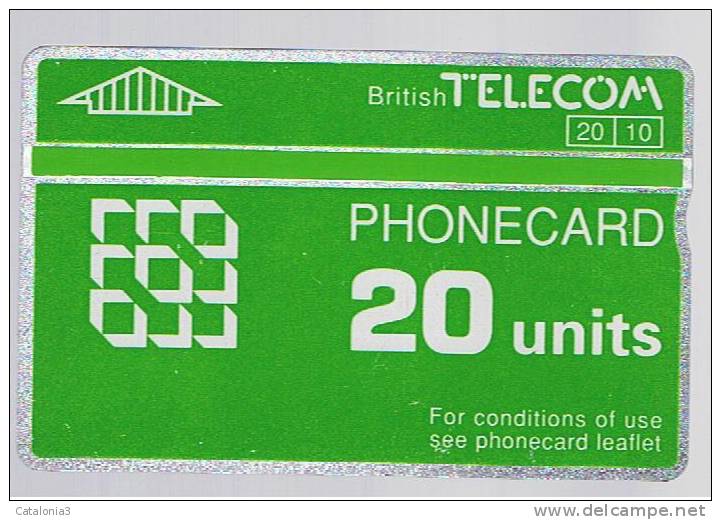 TARJETA TELEFONICA  - British Telecom - Unclassified