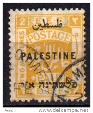 PALESTINE - 1922/28 YT 49 USED - Palestine