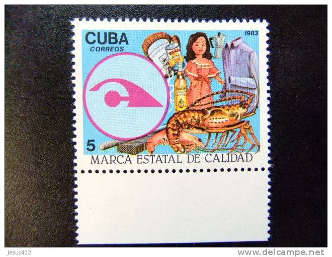 CUBA    1983 CUATRO SERIES      Yvert & Tellier  N º  2449 - 2451  - 2458 - 2473 ** MNH - Neufs