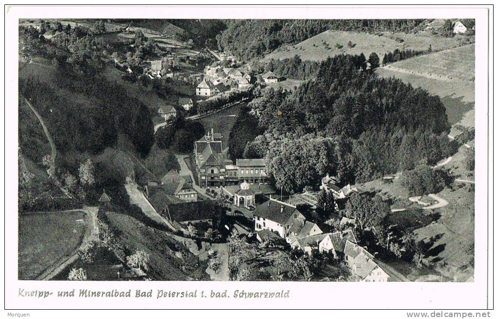 1331. Postal BAD PETERSTHAL (Baden Wurtemberg) 1959. Kneipp Und Mineralbad - Bad Peterstal-Griesbach