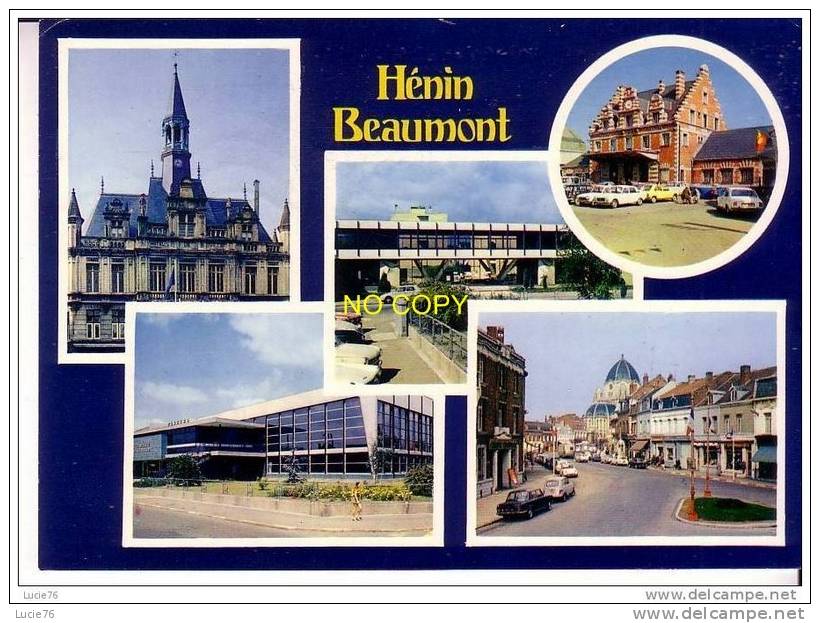 HENIN - BEAUMONT - 5 Vues  - N°  3 CP  75 4459 - Henin-Beaumont