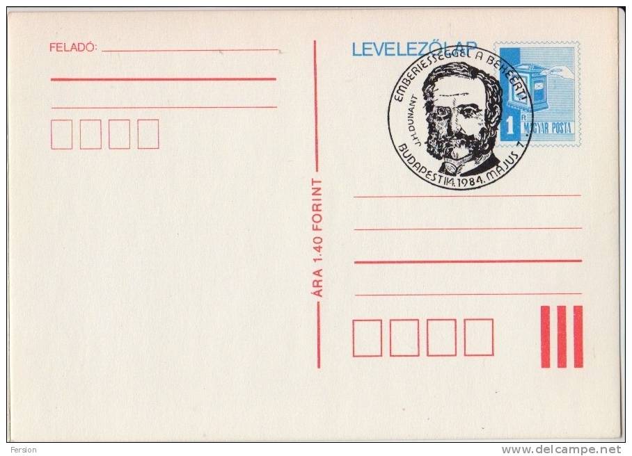 Henry Dunant - Red Cross - Special Stamping - STATIONERY - POSTCARD - MNH / FDC - Henry Dunant