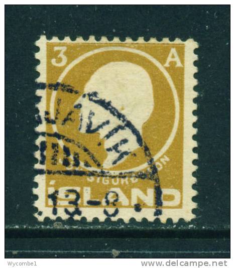 ICELAND - 1911 Jon Sigurdsson 3a Used As Scan - Usati