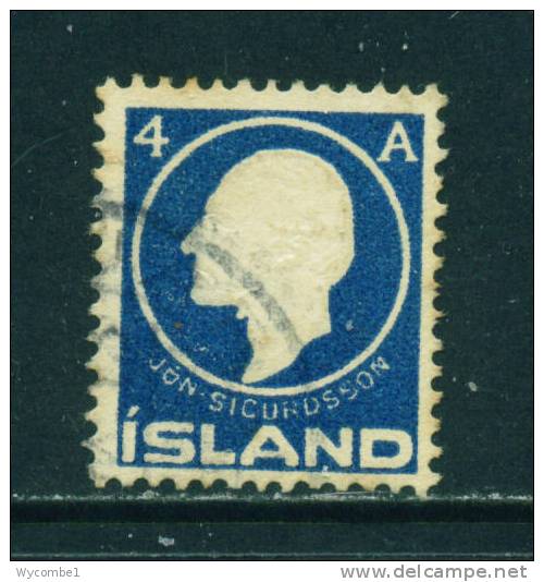 ICELAND - 1911 Jon Sigurdsson 4a Used As Scan - Used Stamps