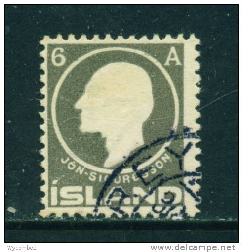 ICELAND - 1911 Jon Sigurdsson 6a Used As Scan - Used Stamps