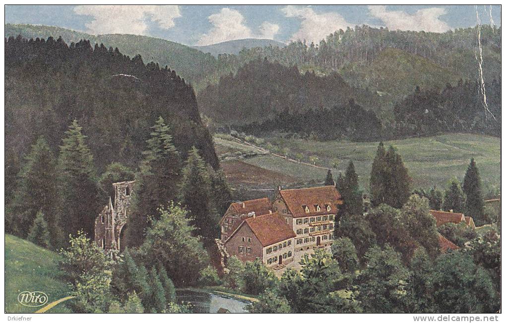 Allerheiligen, Schwarzwald, Künstlerkarte: WIRO 2780 C, Um 1910 - Oppenau