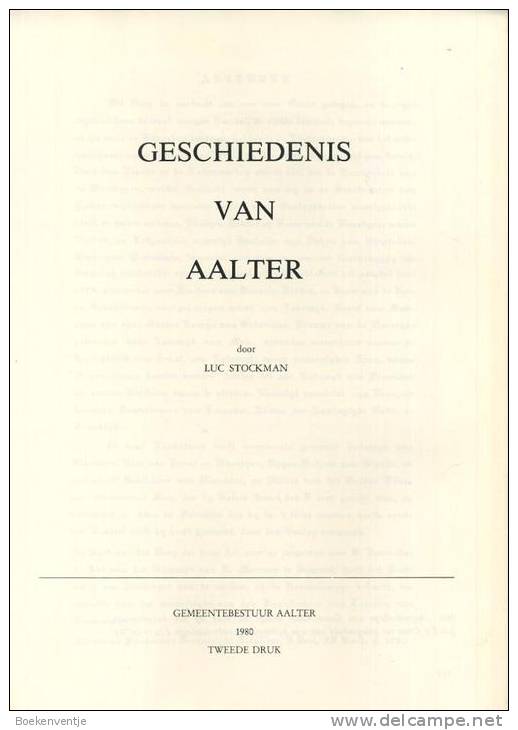 Geschiedenis Van Aalter - Antique