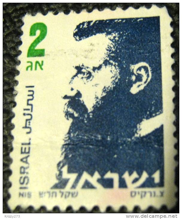 Israel 1986 Herzel 2a - Used - Usados (sin Tab)