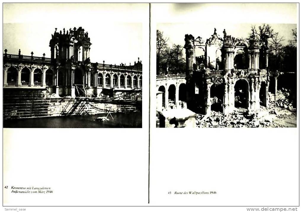 1975  Der Zwinger In Dresden  -  Illustrierte Beschreibung  -  Mit S/w Und Farb-Fotos - Saksen