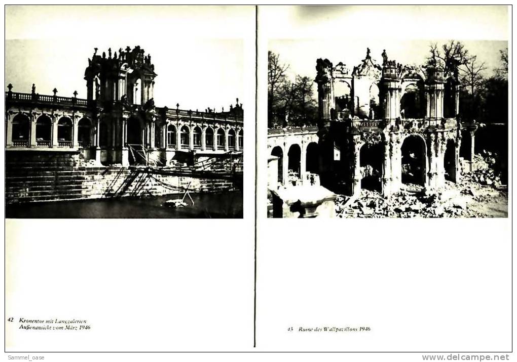 1975  Der Zwinger In Dresden  -  Illustrierte Beschreibung  -  Mit S/w Und Farb-Fotos - Saxe