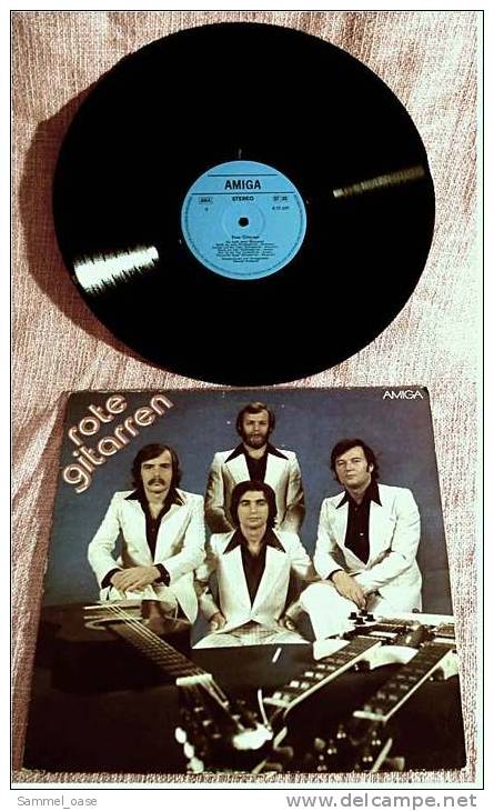 LP Vinyl  -  ROTE GITARREN  -  Von AMIGA   -  Nr. 8 55 629  -  Von 1978 - Rock