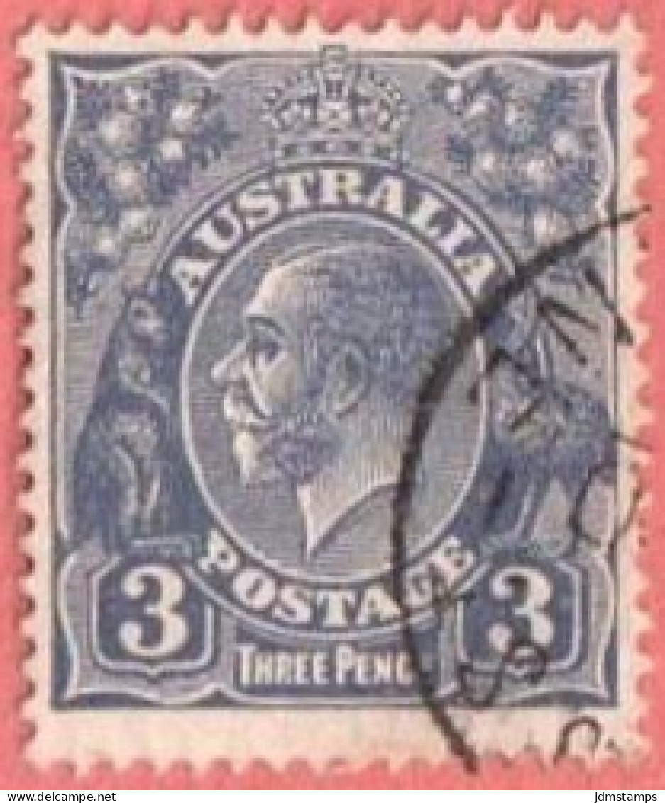 AUS SC #72  1929 King George V, CV $5.00 - Used Stamps