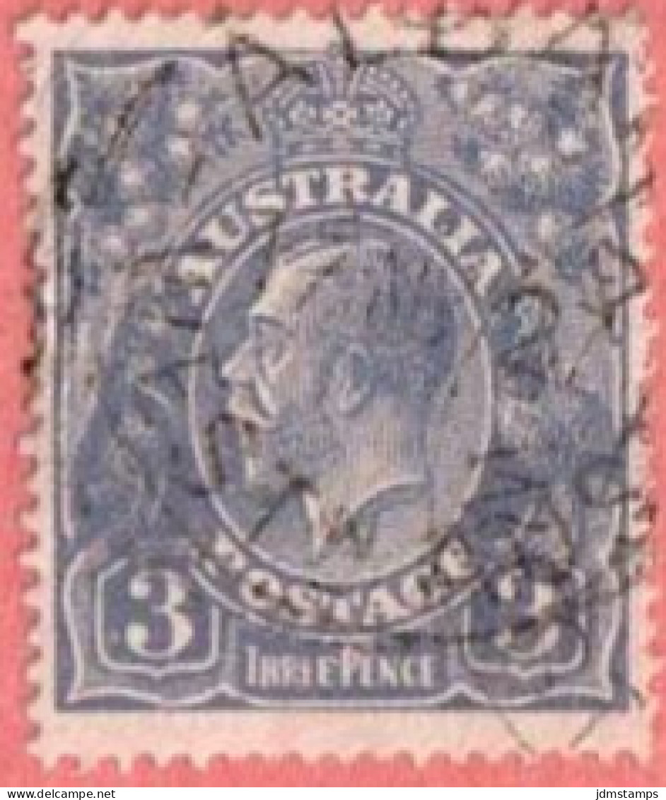 AUS SC #72a  1929 King George V, CV $20.00 - Gebruikt