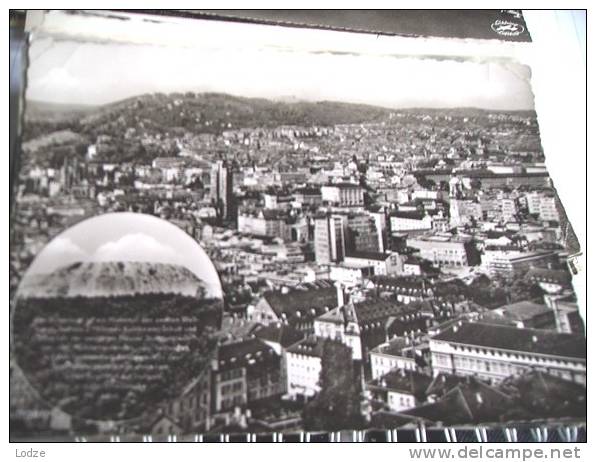 Duitsland Deutschland Allemagne Germany BW Panorama Von Stuttgart - Stuttgart