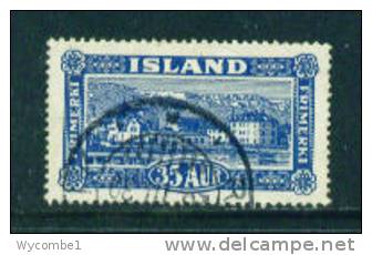ICELAND - 1925 Views 35a Used As Scan - Used Stamps