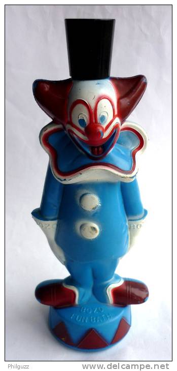 RARE BUBBLE BATH 70s BOZO LE CLOWN  Origine USA Californie - Altri & Non Classificati