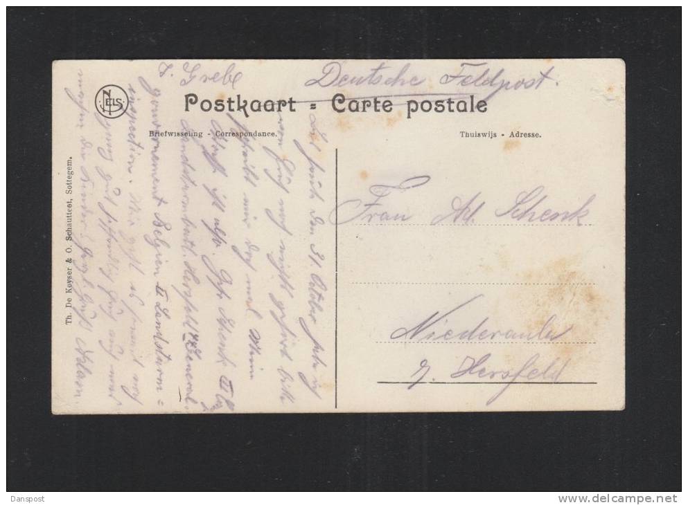 Carte Postale Sottegem Grand'place - Zottegem