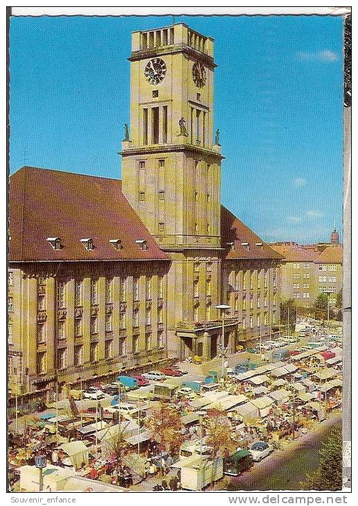 CP Berlin Markt Am Rathaus Schoneberg John  F Kennedy Platz Achoeneberg Allemagne Deutschland - Schöneberg