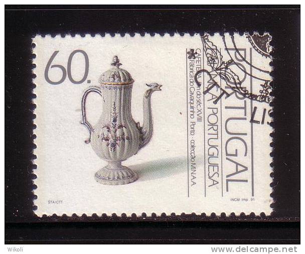 Portugal - 1991 Pottery Ceramic - Af. 1986 - Used - Used Stamps