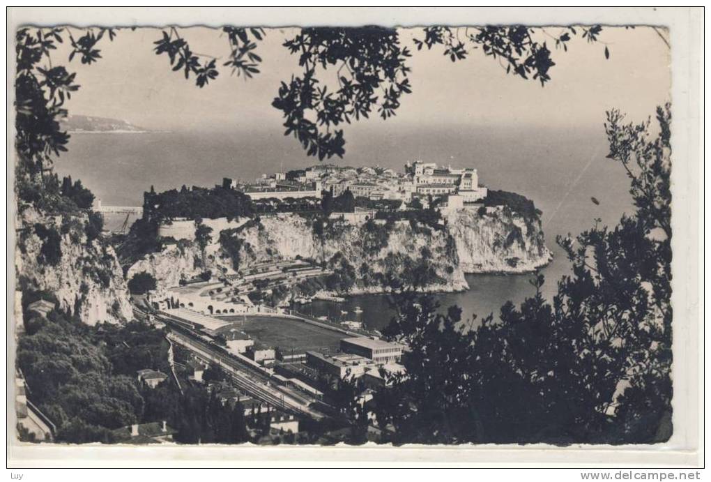 MONACO - La Cote D'Azur - Vue Generale Du Rocher - Le Stade - Panoramic Views