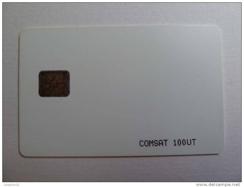 USA - Comsat Test - 100 Units - Mint - (US2) - [2] Chip Cards