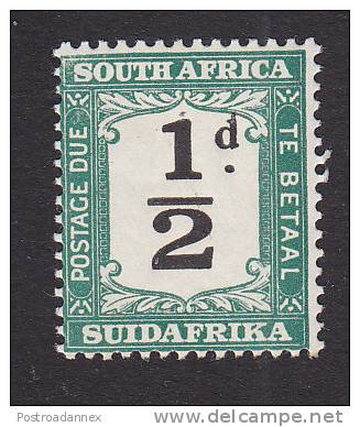 South Africa, Scott #J17, Mint Hinged, Postage Due, Issued 1927 - Postage Due