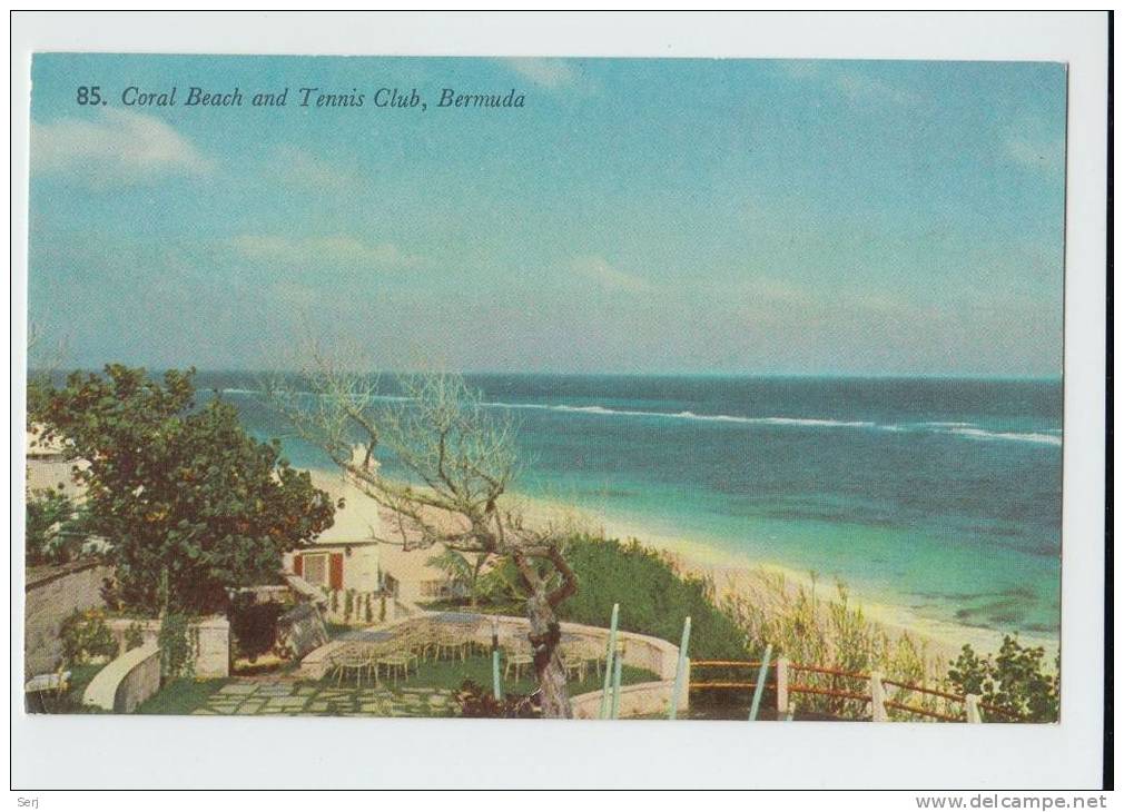 Coral Beach And Tennis Club Bermuda Old PC - Bermudes