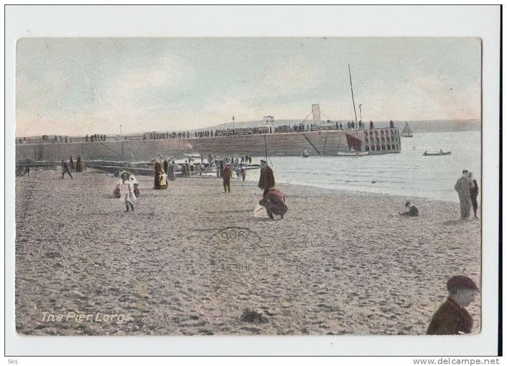 The Pier Lorgs SCOTLAND 1906 PC - Ayrshire