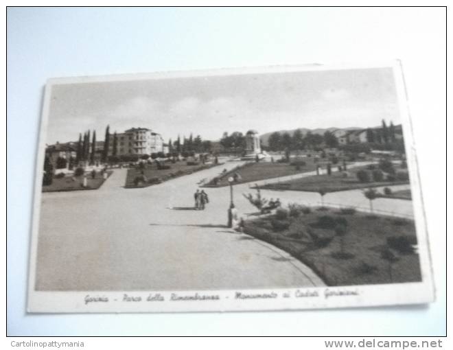 Gorz  Gorizia Parco Della Rimenbranza Monumento Ai Caduti Goriziani - Monuments Aux Morts