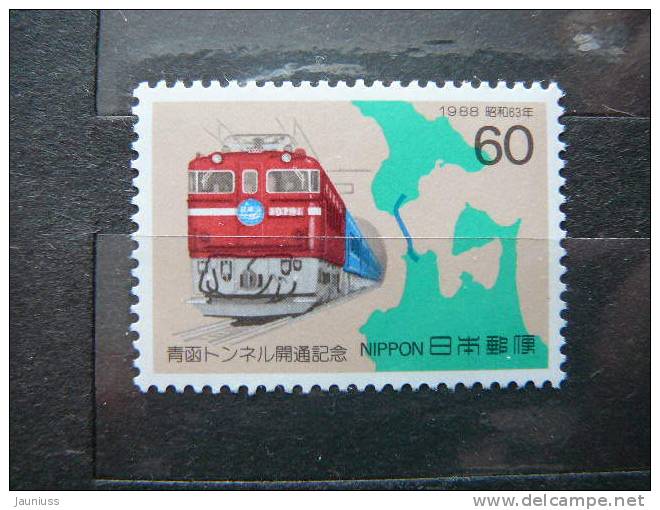 Japan 1988 1771  (Mi.Nr.) **  MNH Trains Locomotives - Ongebruikt