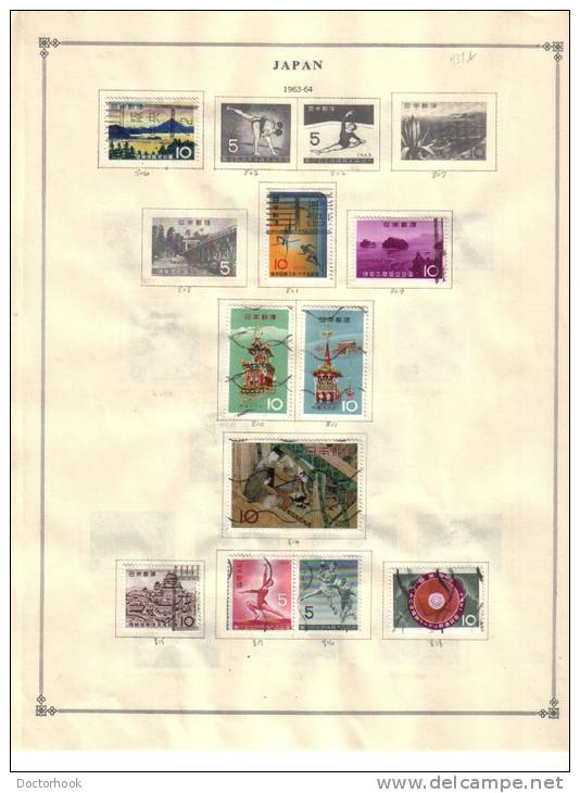 JAPAN   Collection Of  Mounted Mint And Used As Per Scan. (3 SCANS) - Colecciones & Series