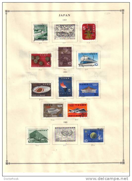 JAPAN   Collection Of  Mounted Mint And Used As Per Scan. (4 SCANS) - Collections, Lots & Séries