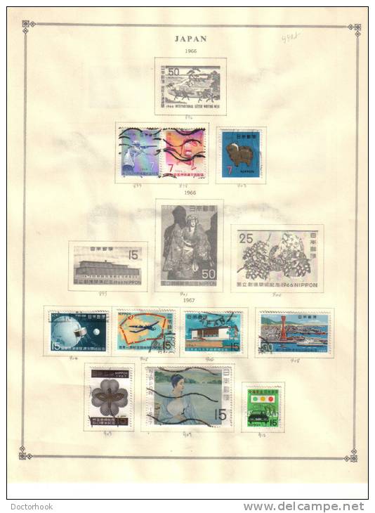 JAPAN   Collection Of  Mounted Mint And Used As Per Scan. (4 SCANS) - Colecciones & Series