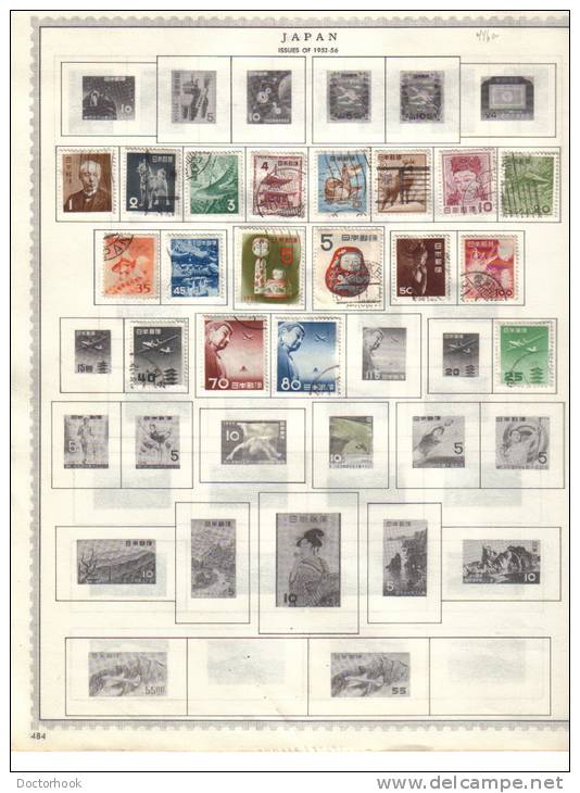 JAPAN   Collection Of  Mounted Mint And Used As Per Scan. (5 SCANS) - Collections, Lots & Séries