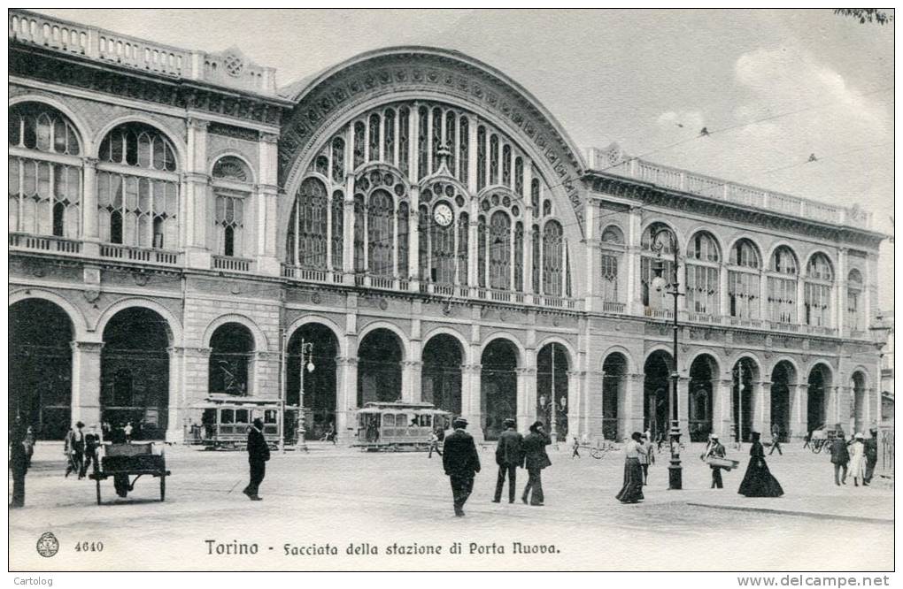 Torino - Facciata Della Stazione Di Porta Nuova - Stazione Porta Nuova