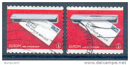 Belgie Belgique Belgium OCB Nr 3781 Different Sides Europa Europe Cept - 2008