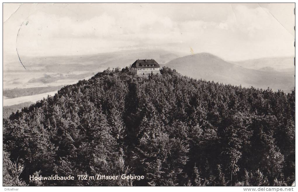 Hochwaldbaude, Zittauer Gebirge, Um 1959 - Oybin