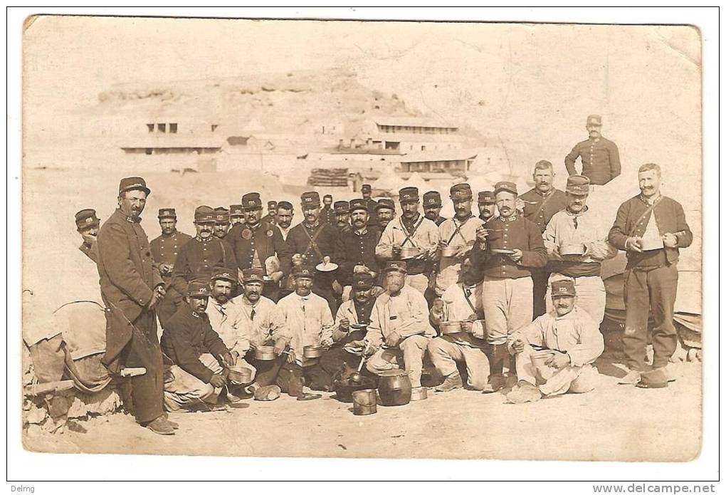 Carte Photo à Identifier Militaria Tambouille 125 Sur Le Képi - Régiments