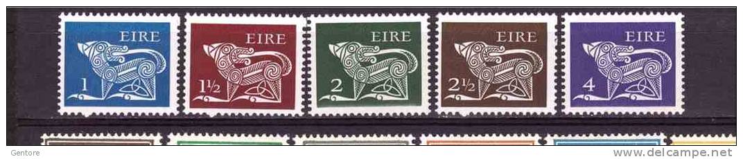 1972 IRELAND Europa   Michel Cat N° (251-52-53-54-57)xF  Absolutely Perfect MNH ** - Other & Unclassified