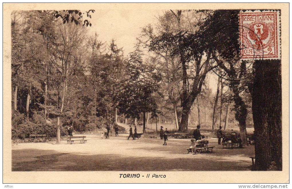 Torino Castello Del Valentino Old Postcard - Castello Del Valentino