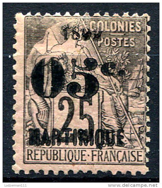 MARTINIQUE 1892 - Yv.29 (Mi.24 II, Sc.31) MLH (traces De Charniere) Perfect (VF) - Neufs