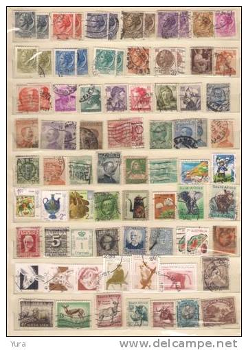 Lot 126 World 2 Scans 156 Different - Lots & Kiloware (mixtures) - Max. 999 Stamps