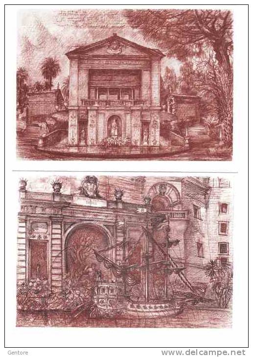 1977 VATICAN  Set Of 6  Post Card By Lire 120 Each - Postal Stationeries