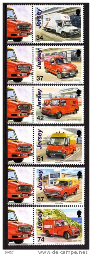 Jersey 1302/07 Voitures Postales , Ford - Poste