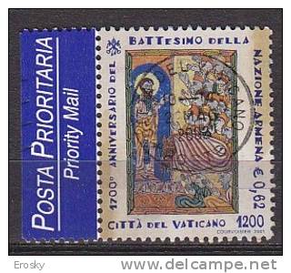 Z2161 - VATICANO SASSONE N°1221 - VATICAN Yv N°1224 - Gebraucht