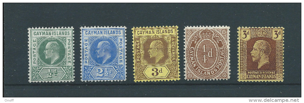 (A0050) Caïmanes 8 + 10 + 24 + 32 + 68 * - Cayman (Isole)