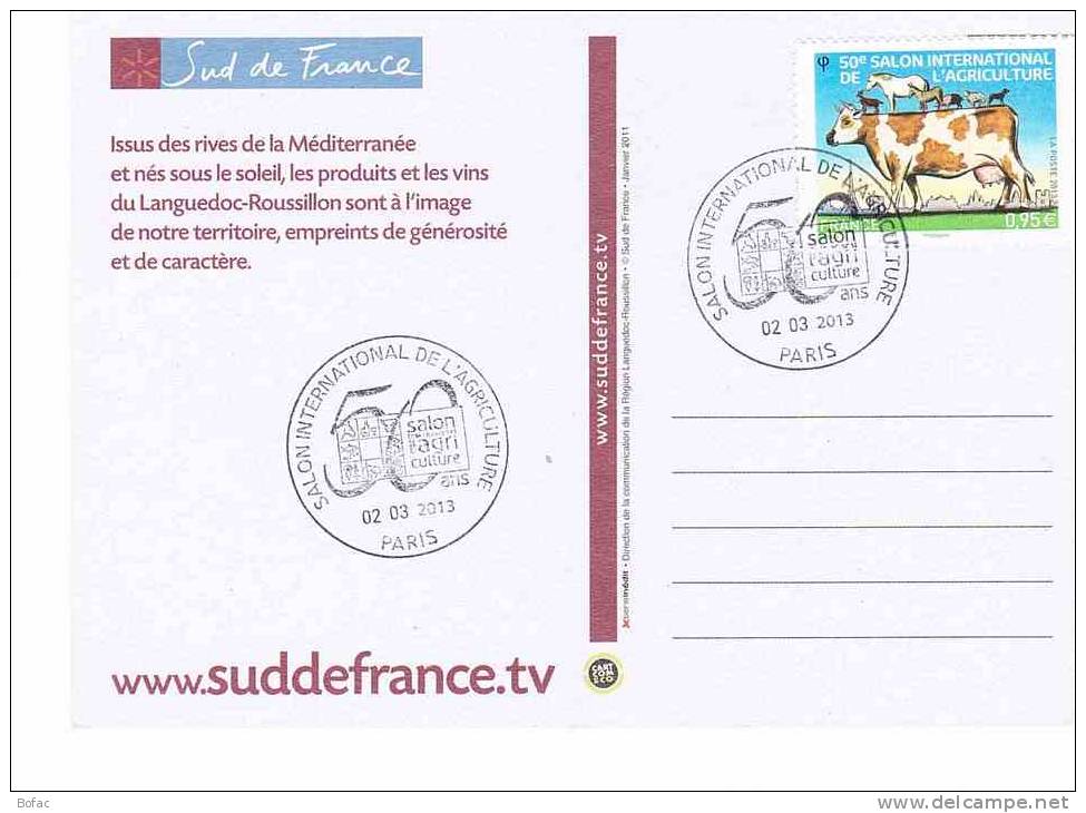 SALON DE L´AGRICULTURE PARIS 2013 50 Eme ANNIVERSAIRE 2 Scans - Covers & Documents
